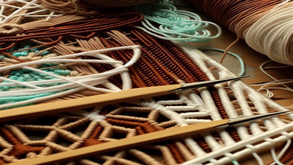 sploty makrama wzory